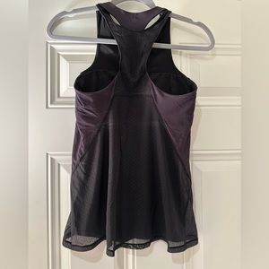 Black lululemon workout tank